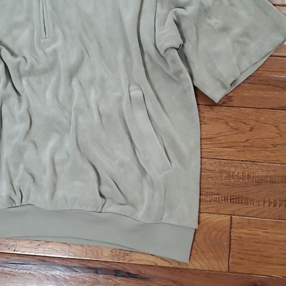 Fear of God Essentials Half Zip Terry Cloth pullover sweater - Picture 5 of 13